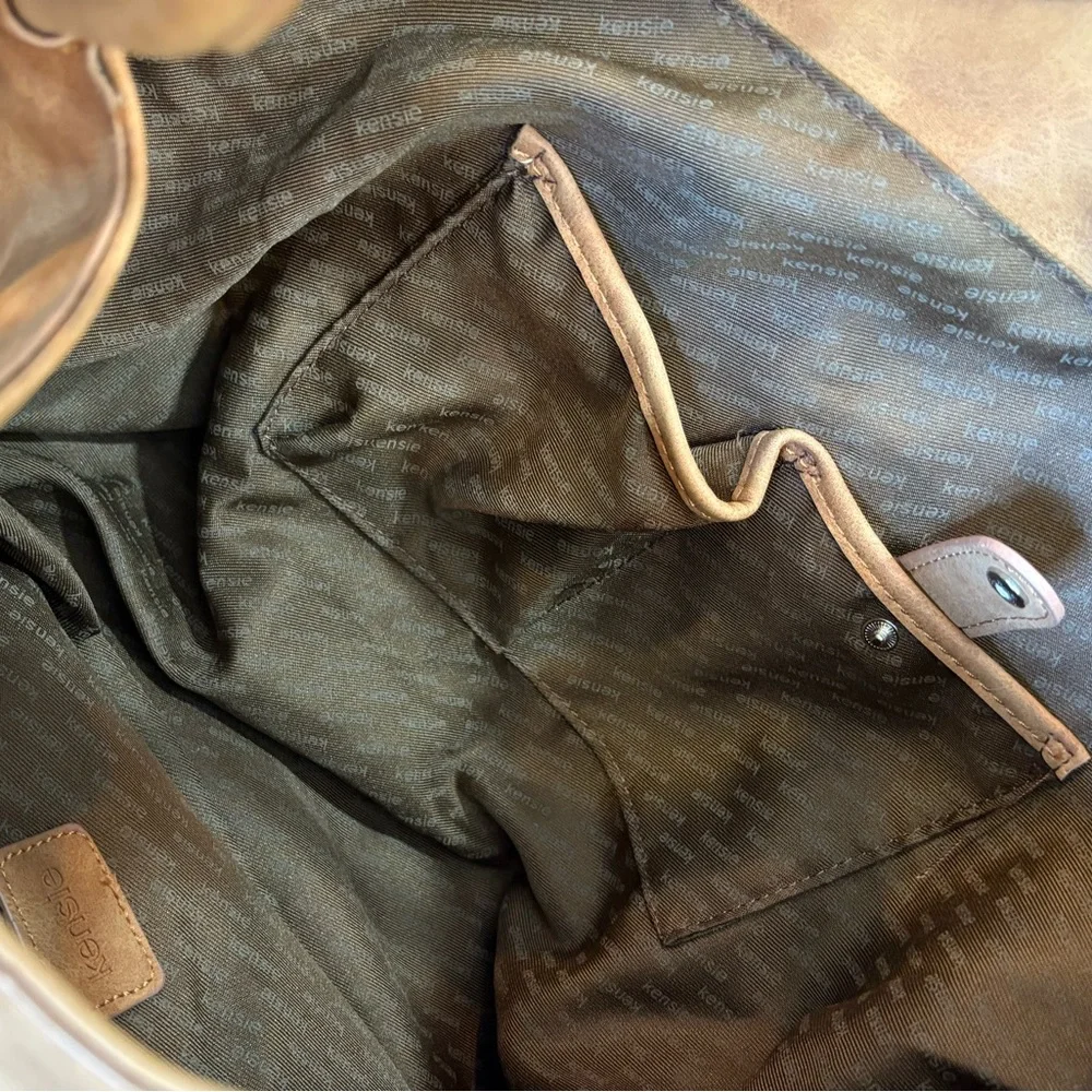 Kenzie Bag Brown Patchwork Design - Picture 6 of 11